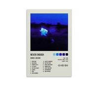 ZGHQHCDRH Daniel Caesar Never EnoughModern Wall Art Poster Textured Canvas Print for Living Room A Striking Centerpiece for Your Home Office DecorUnframe-style08x12inch(20x30cm)