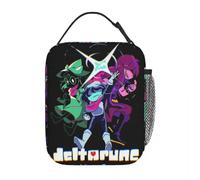 ZGHQHCDRH Deltarune Chapter Susie & Kris Bold Action Pose Insulated Lunch Bags Food Bag Leakproof Thermal Cooler Lunch Boxes for Travel
