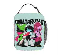 ZGHQHCDRH Deltarune Susie Ralsei Kris Game Insulated Lunch Bags Leakproof Meal Container Thermal Bag Tote Lunch Box School Picnic
