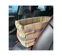 ZGHQHCDRH Dog car seat, Dog Car Seat Pet Bed Center Console And Cat Universal For Mat For Pets(Black white)