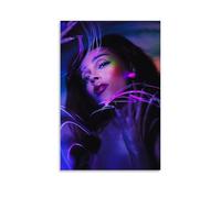 ZGHQHCDRH Doja CatModern Wall Art Poster Textured Canvas Print for Living Room A Striking Centerpiece for Your Home Office DecorUnframe-style20x30inch(50x75cm)