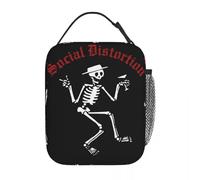 ZGHQHCDRH Don't Push The Horses Thermal Insulated Lunch Bags for Picnic Funny Meme Portable Food Bag Men Women Thermal Cooler Food Box