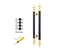 ZGHQHCDRH Door Handle, Heavy Duty Sliding Barn Bar Replacement Decorative,Modern Pull and Flush Gate Handle Set for Shower Barndoor Furniture Cabinet Closet,Stainless Steel(Length60CM)
