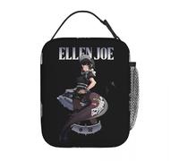 ZGHQHCDRH Ellen Joe Zenless Zone Zero Merch Insulated Lunch Bag for Travel Storage Food Boxes Portable Thermal Cooler Lunch Boxes