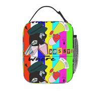 ZGHQHCDRH ENA Dream BBQ is Looking for The Boss Insulated Lunch Bags Reusable Cooler Bag Tote Lunch Box Work Picnic Food Storage Bags