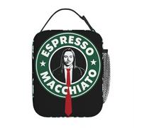ZGHQHCDRH Espresso Macchiato Tommy Cash Estonia Thermal Insulated Lunch Bags for Work 2025 Eurovisions Song Contest Reusable Food Bag