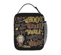 ZGHQHCDRH Esquie Clair Obscur Expedition 33 Whooo Wheee Insulated Lunch Bag for Food Container Portable Thermal Cooler Lunch Boxes