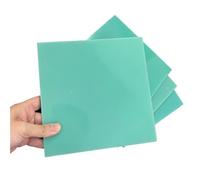ZGHQHCDRH Fiberboard, 3pcs 0.1mm .2 .3 .4 .5 .6 .7 .8 1 5mm Thickness FR4 Fiberglass Sheet Water-green Epoxy Plate 3240 FR-4 3D(0.2mm)