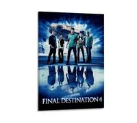 ZGHQHCDRH Final DestinationModern Wall Art Poster Textured Canvas Print for Living Room A Striking Centerpiece for Your Home Office DecorFrame-style12x18inch(30x45cm)