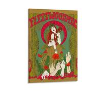 ZGHQHCDRH Fleetwood MacModern Wall Art Poster Textured Canvas Print for Living Room A Striking Centerpiece for Your Home Office DecorFrame-style24x36inch(60x90cm)