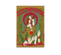 ZGHQHCDRH Fleetwood MacModern Wall Art Poster Textured Canvas Print for Living Room A Striking Centerpiece for Your Home Office DecorUnframe-style08x12inch(20x30cm)