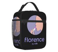 ZGHQHCDRH Florence by Mills Insulated Lunch Bag for Work School Waterproof Thermal Cooler Lunch Box Women Kids