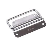 ZGHQHCDRH Flush Ring Pull， Spring Folding Activity Handle Recessed for Toolbox Suitcases Equipment Cabinet Pull Drawer Knobs Hardware Accessories(L)