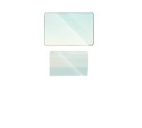 ZGHQHCDRH For Te&sla Model Y For Juniper 2025 For Launch 3 Land 2024 Glass Screen Protecor Full Covered Soft Black Frame Interiors Protections Films