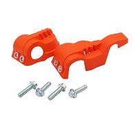 ZGHQHCDRH Fork Guards Fork Protectors Fork Shoes Cover Guard Protector Fit For KTM EXC SX SXF XC XCF EXCF XCW SIX DAYS TPI 125 200 250 300 350 400 450 500 2016-2024(Orange)