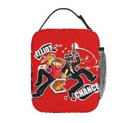 ZGHQHCDRH Forsaken Partners in Crime Insulated Lunch Bags Large Meal Container Thermal Bag Tote Lunch Box Office Outdoor Bento Pouch