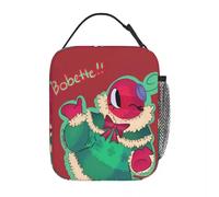 ZGHQHCDRH Game Dandy's World Insulated Lunch Bag Cooler Meal Container Leakproof Tote Lunch Box Men Women Beach Picnic