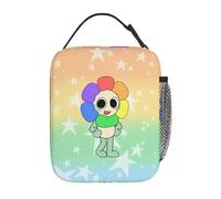 ZGHQHCDRH Game Dandy's World Insulated Lunch Bag Thermal Bag Reusable High Capacity Tote Lunch Box Girl Boy Work Outdoor