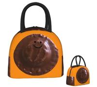 ZGHQHCDRH Gerald The Jaffa Cake (Large) Lunch Bags Insulated Bento Box Waterproof Lunch Tote Picnic Bags Cooler Bag for Woman Student