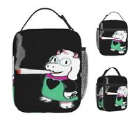 ZGHQHCDRH Ghost B.C. Band Insulated Lunch Bags High Capacity Reusable Cooler Bag Tote Lunch Box Work Picnic Food Storage Bags
