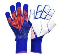 ZGHQHCDRH Goalkeeper Gloves, Professional Youth Football Gloves, Flexible, Breathable, Durable Grip, Wrist Protection, Training, Match, For Kids, Youth And Adult Football Gloves(F,6)