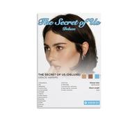 ZGHQHCDRH Gracie Abrams The Secret Of UsModern Wall Art Poster Textured Canvas Print for Living Room A Striking Centerpiece for Your Home Office DecorUnframe-style08x12inch(20x30cm)