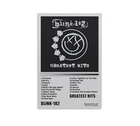 ZGHQHCDRH Greatest Hits Blink-182 AlbumModern Wall Art Poster Textured Canvas Print for Living Room A Striking Centerpiece for Your Home Office DecorUnframe-style16x24inch(40x60cm)
