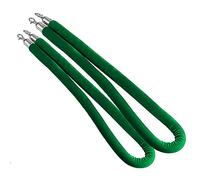 ZGHQHCDRH Guardrail rope, Hanging Rope Crowd Control Rope, Long Barrier Rope VIP Stanchion Rope, for Red Carpet Events Themed Party/(Green,1.5M/59Inch/5Ft)