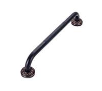 ZGHQHCDRH Hand Rails Bathroom Safe Grab Bar Antqiue Bronze Brass Toilet Handrail Grab Bar Shower Safety Support Handle Bathroom Handles(Black Bronze 50cm)