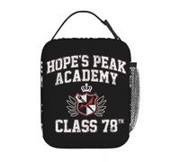 ZGHQHCDRH Hope's Peaks Academy Class 78th Danganronpa Insulated Lunch Bags Large Meal Container Thermal Bag Tote Lunch Box Food Storage