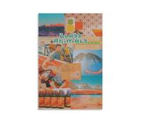 ZGHQHCDRH How to Be A Human Being Glass AnimalsModern Wall Art Poster Textured Canvas Print for Living Room A Striking Centerpiece for Your Home Office DecorUnframe-style12x18inch(30x45cm)