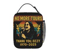 ZGHQHCDRH Insulated Lunch Bag No More Tours Thank You Ozzy Product Lunch Container Y2K Thermal Cooler Bento Box for Work