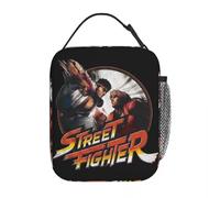 ZGHQHCDRH Insulated Lunch Bag Street Fighters Ryu and Ken Accessories Storage Food Box Multifunction Cooler Thermal Bento Box for School