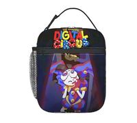 ZGHQHCDRH Insulated Lunch Bag The Amazing Digitals Circuss Accessories Storage Food Box Unique Design Thermal Cooler Bento Box for School