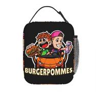 ZGHQHCDRH Insulated Lunch Boxes Burgerpommes ICrimax Cartoon Product 2024 New Songs Food Box Y2K Cooler Thermal Lunch Box for School
