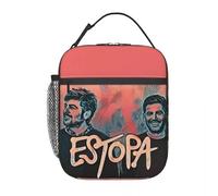 ZGHQHCDRH Insulated Lunch Boxes Estopa Tour Rock Band Pop Music Guitar Art Fun Lunch Container Unique Cooler Thermal Lunch Box for School