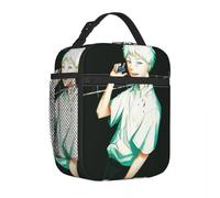 ZGHQHCDRH Insulated Lunch Boxes The Summer Hikaru Died Anime Product Lunch Container Y2K Cooler Thermal Lunch Box for Office