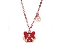 ZGHQHCDRH Ladies' silver necklace, S925 Sterling Silver Zodiac Horoscope Necklace Signs Constellation Chain Trendy Choker Delicate Gift Jewelry For Her Girls Couples