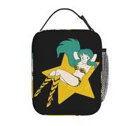 ZGHQHCDRH Lamu Lum Urusei Yatsura Insulated Lunch Bags Thermal Bag Reusable Anime Portable Tote Lunch Box Bento Pouch College Travel
