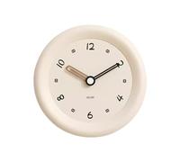 ZGHQHCDRH large wall clock, Retro Wooden Round Wall Clock No Ticking Sound Silent Suitable For Living Room, Dining, Bedroom, Study(White)