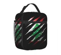ZGHQHCDRH Lebanon My Country Claw Nail Insulated Lunch Bag Cooler Bag Reusable Meal Container Tote Lunch Box Food Storage Bags Office