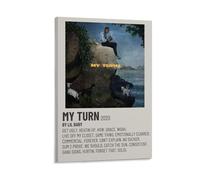 ZGHQHCDRH Lil Baby My TurnModern Wall Art Poster Textured Canvas Print for Living Room A Striking Centerpiece for Your Home Office DecorFrame-style24x36inch(60x90cm)