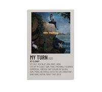 ZGHQHCDRH Lil Baby My TurnModern Wall Art Poster Textured Canvas Print for Living Room A Striking Centerpiece for Your Home Office DecorUnframe-style08x12inch(20x30cm)