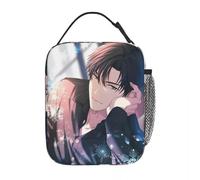 ZGHQHCDRH Love and Deepspace Insulated Lunch Bag Leakproof Rafayel Lunch Container Thermal Bag Lunch Box Tote College Travel Girl Boy