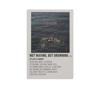 ZGHQHCDRH Loyle Carner Not Waving, But DrowningModern Wall Art Poster Textured Canvas Print for Living Room A Striking Centerpiece for Your Home Office DecorUnframe-style24x36inch(60x90cm)