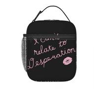 ZGHQHCDRH Lunch Box I Can't Relate to Desperation Merch Sabrina Carpenter Food Box Multifunction Thermal Cooler Lunch Box for School