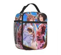 ZGHQHCDRH Lunch Boxes Anime Uma Musume Pretty Derby Merch Lunch Container New Thermal Cooler Lunch Box for Picnic