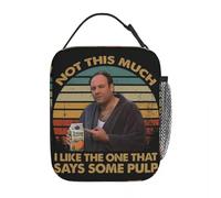 ZGHQHCDRH Lunch Boxes Not This Much I Like The One That Says Some Pulp Vintage The Sopranos Storage Food Box New Cooler Thermal Lunch Box