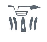 ZGHQHCDRH Matte anti glare Screen Protector console Navigation screene TPU film Scratch resistant For B&MW F30 F31 Series 3 GT 13-2018 Interiors Protections Films