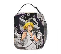 ZGHQHCDRH Meliodas The Seven Deadly Sins Insulated Lunch Bag Leakproof Meal Container Thermal Bag Tote Lunch Box Food Handbags